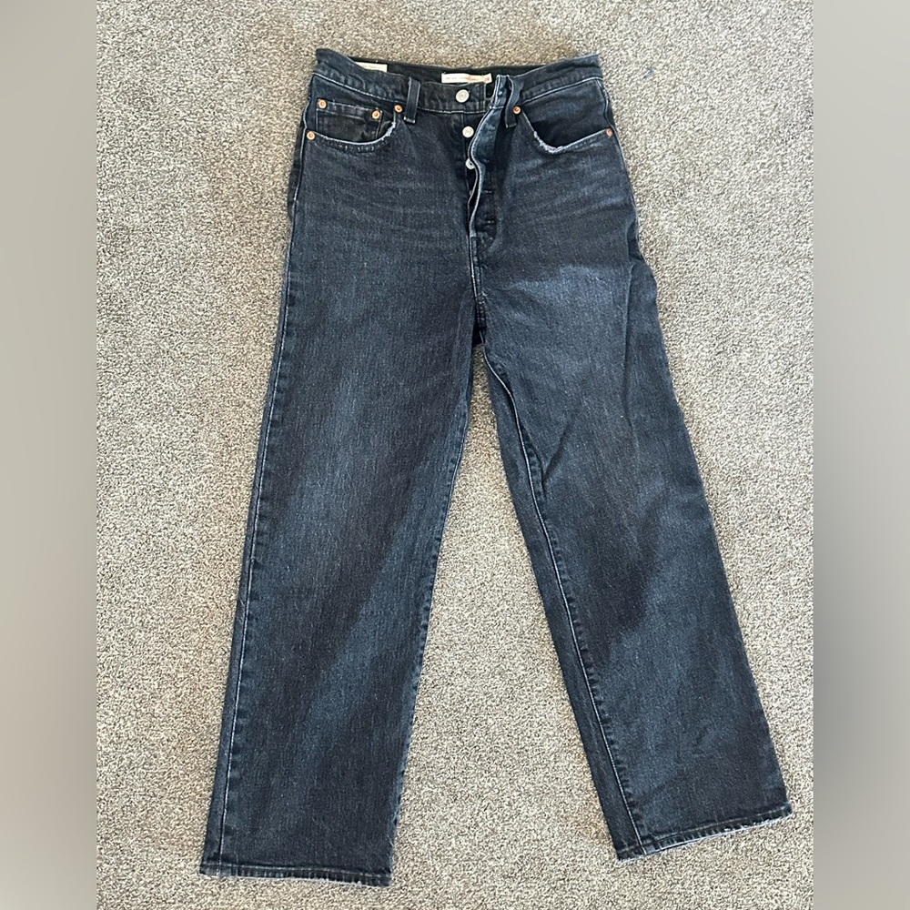 Levi’s Straight Ankle Jeans - Classic Denim